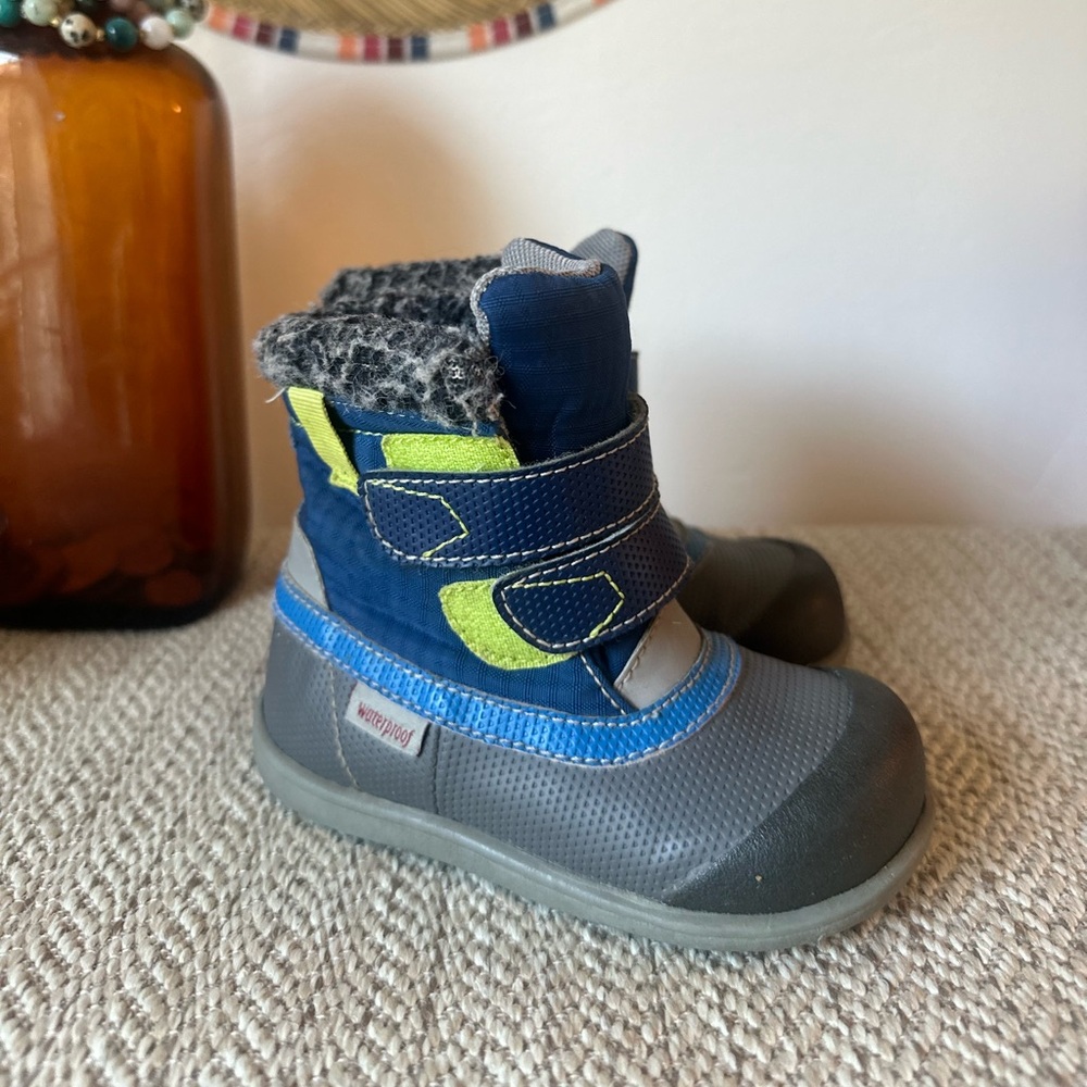 See Kai Run Charlie Waterproof Snow Boots 6C